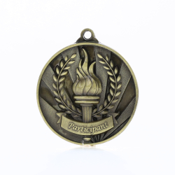 Sunrise Participant Medal 50mm Gold