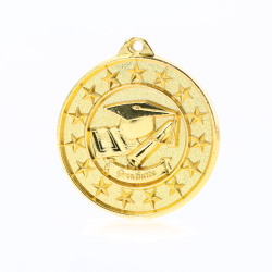 Graduate Starry Medal Gold 50mm