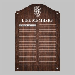 Evolution Printed Acrylic Honour Board 900x600mm