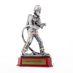 Fireman with Hose 205mm
