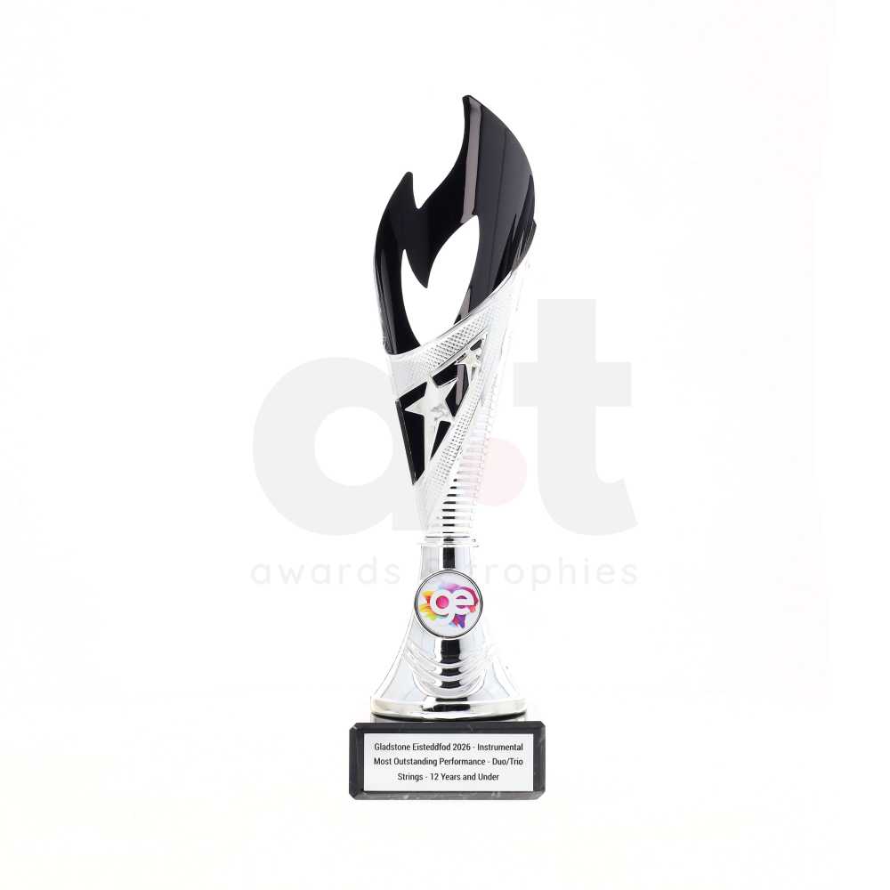 Flamenco Cup Silver/Black 310mm
