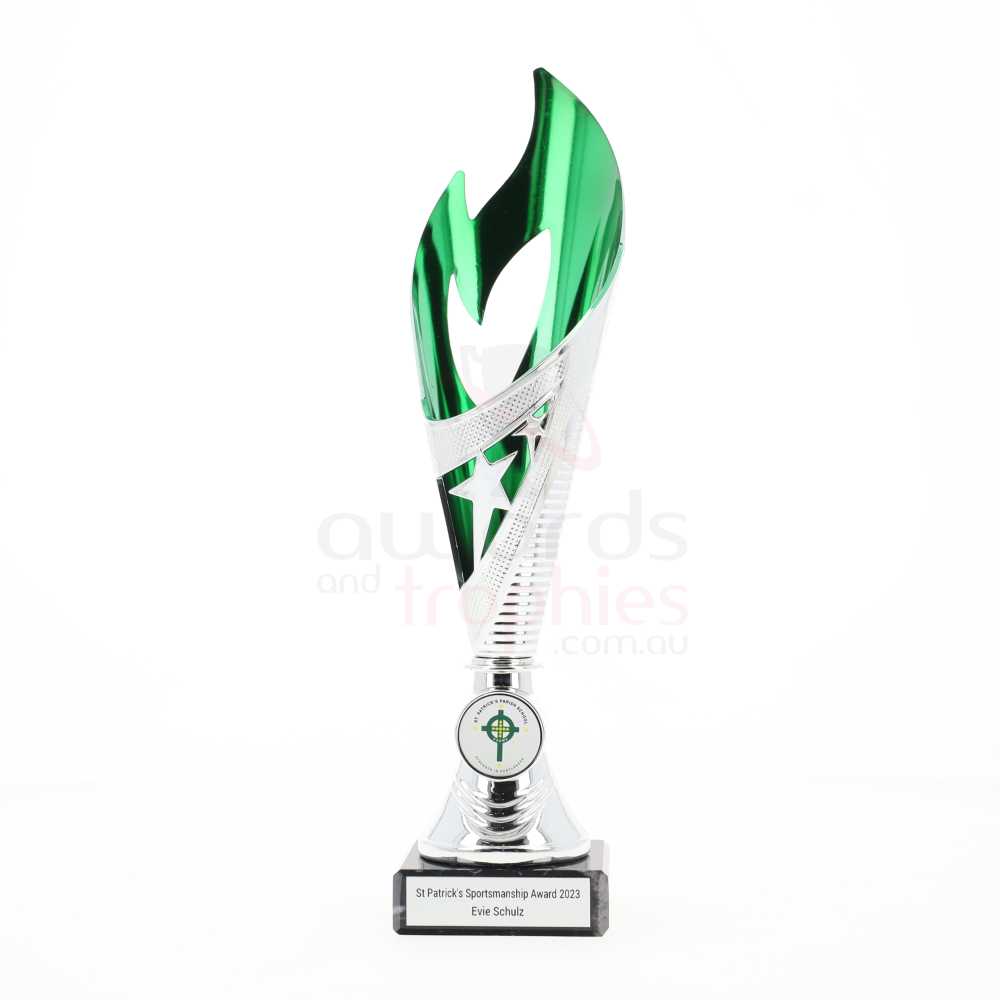 Flamenco Cup Silver/Green 280mm