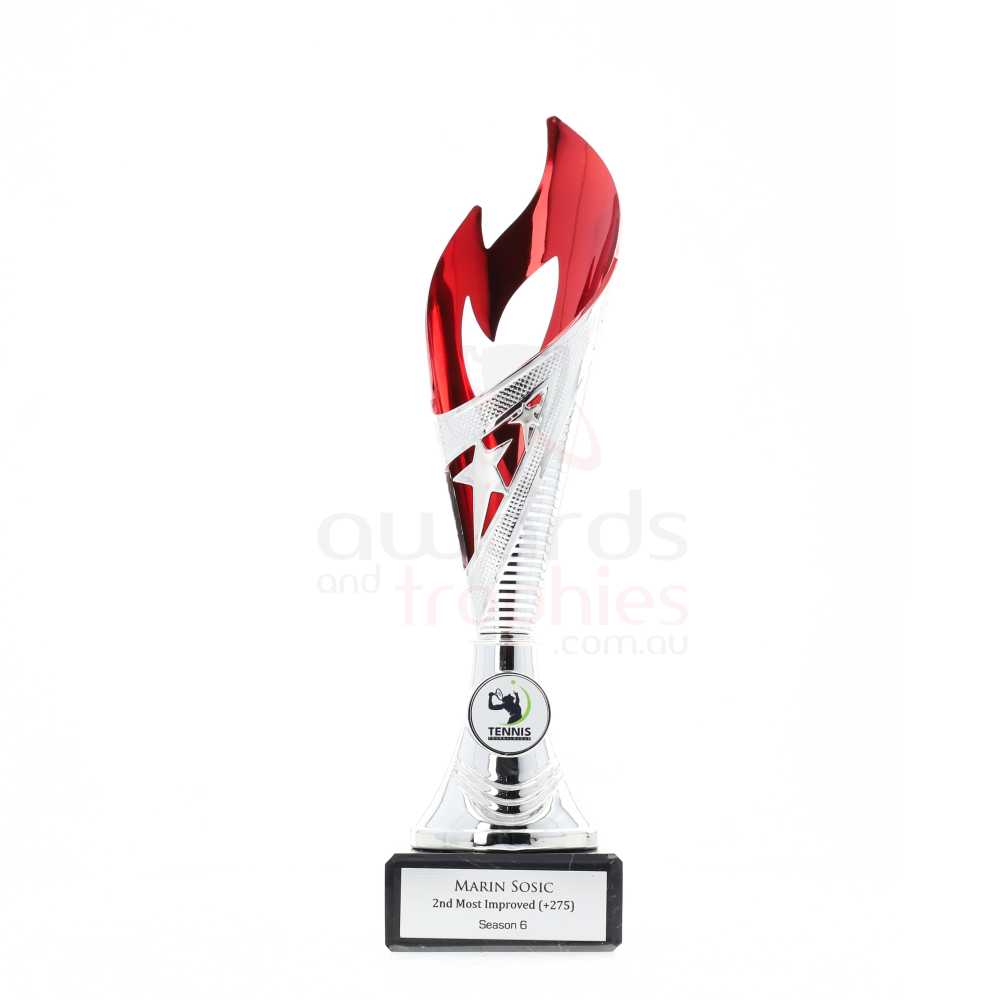 Flamenco Cup Silver/Red 290mm