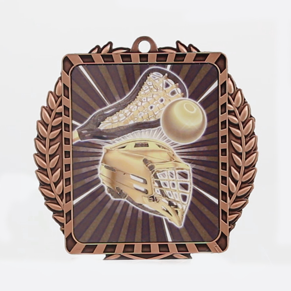 Lynx Wreath Lacrosse Bronze