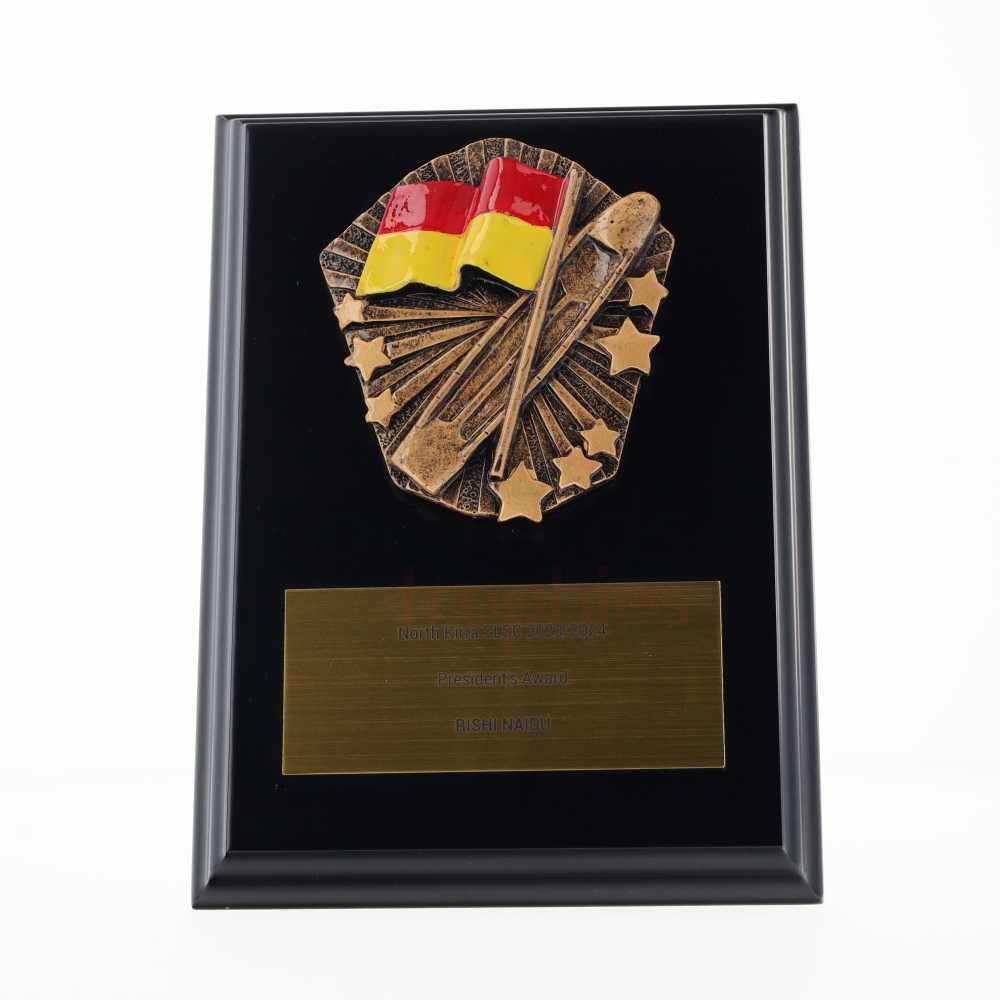 Cosmos Lifesaving Black Plaque 175mm