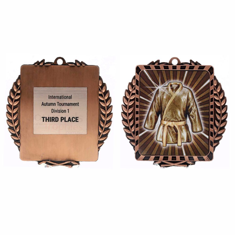 Lynx Wreath Martial Arts Bronze