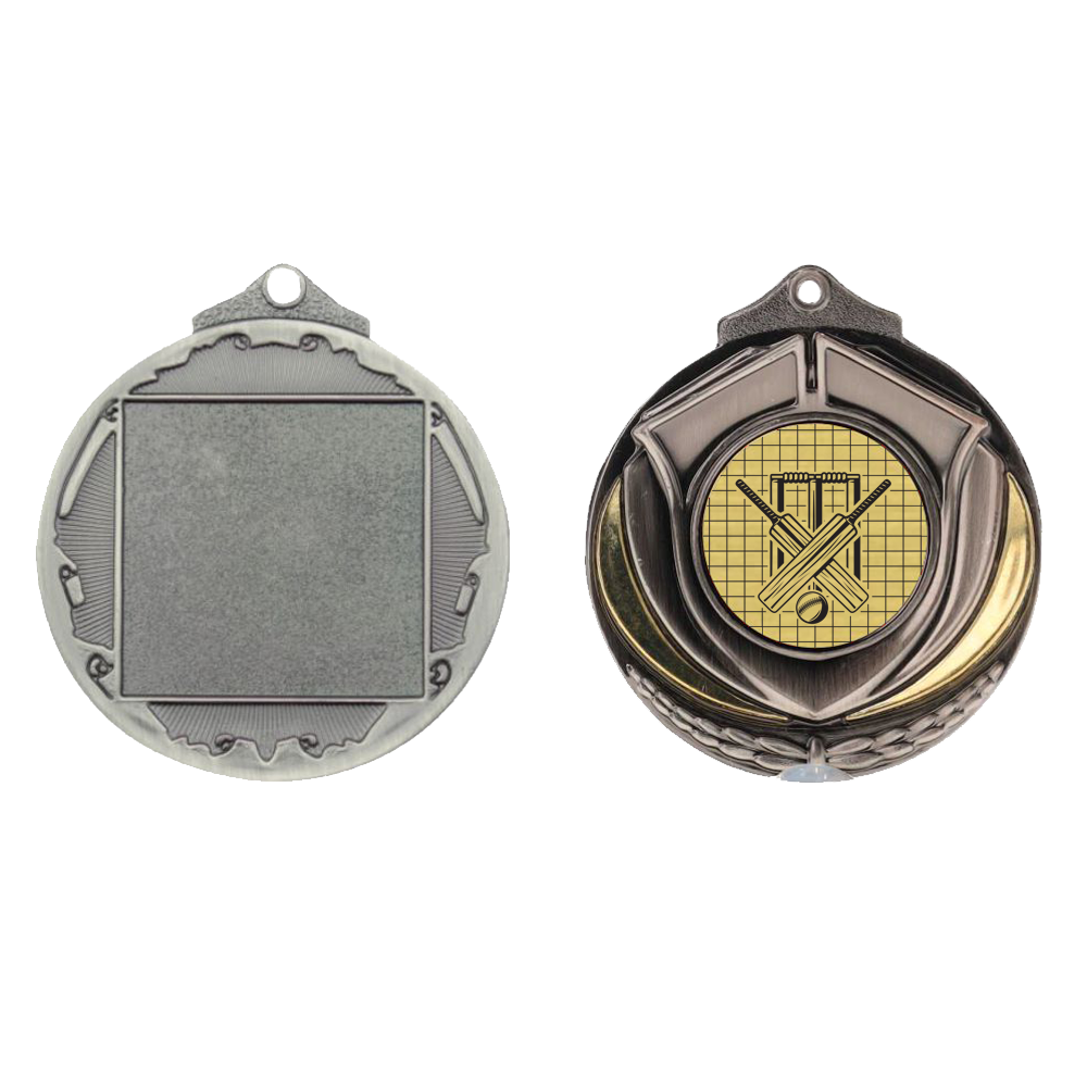 Two Tone Indoor Cricket 50mm Silver