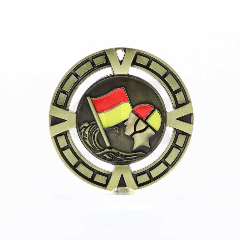 Varsity Lifesaving Medal 65mm Gold