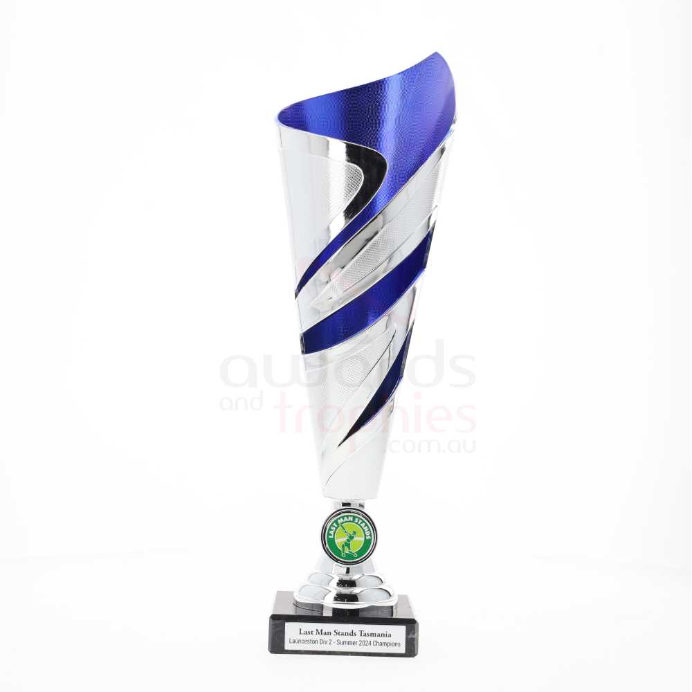 Cyclone Cup Silver / Blue 315mm