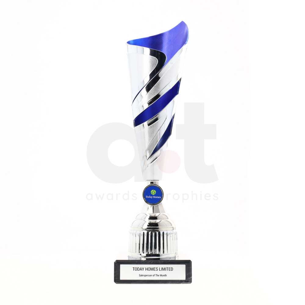 Cyclone Cup Silver / Blue 405mm