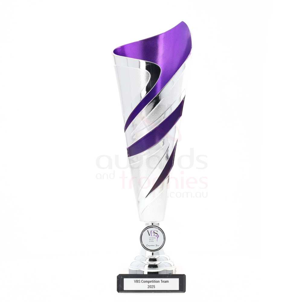Cyclone Cup Silver / Purple 315mm