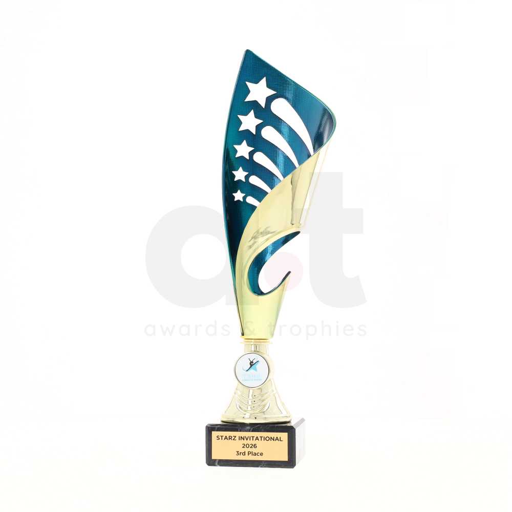 Olympia Cup - Gold/Blue 315mm