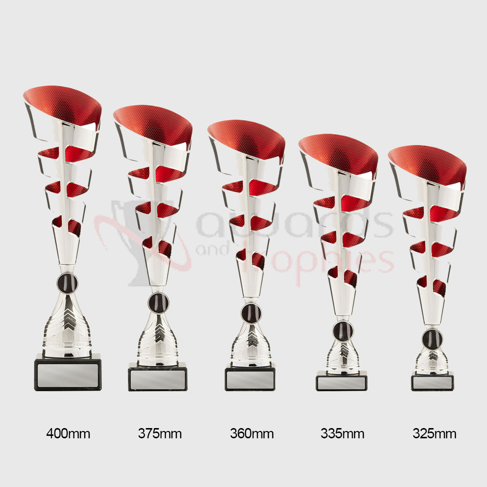 Majorca Cup Silver/Red 360mm