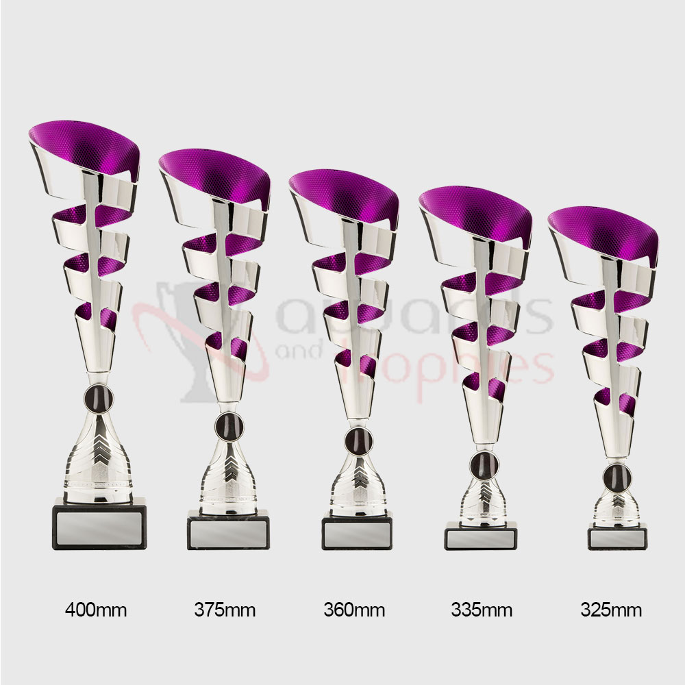 Majorca Cup Silver/Purple 370mm