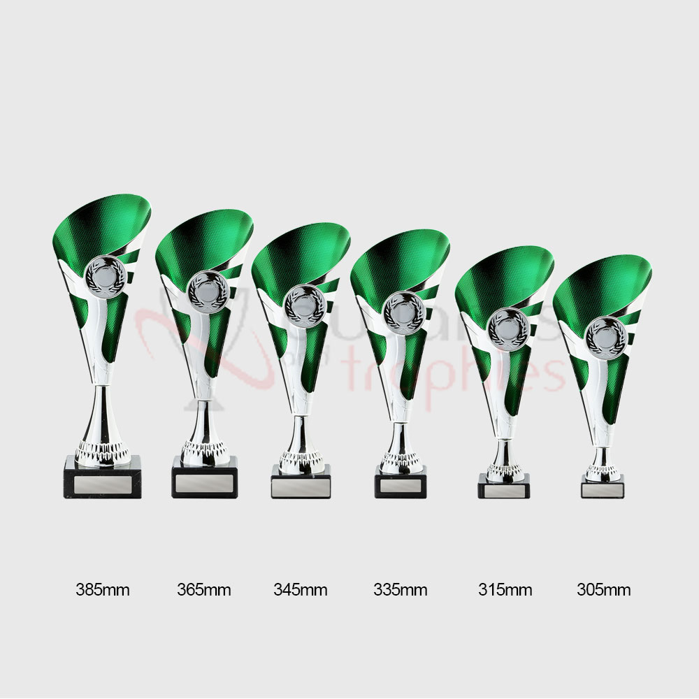 Ibiza Cup Silver/Green 345mm