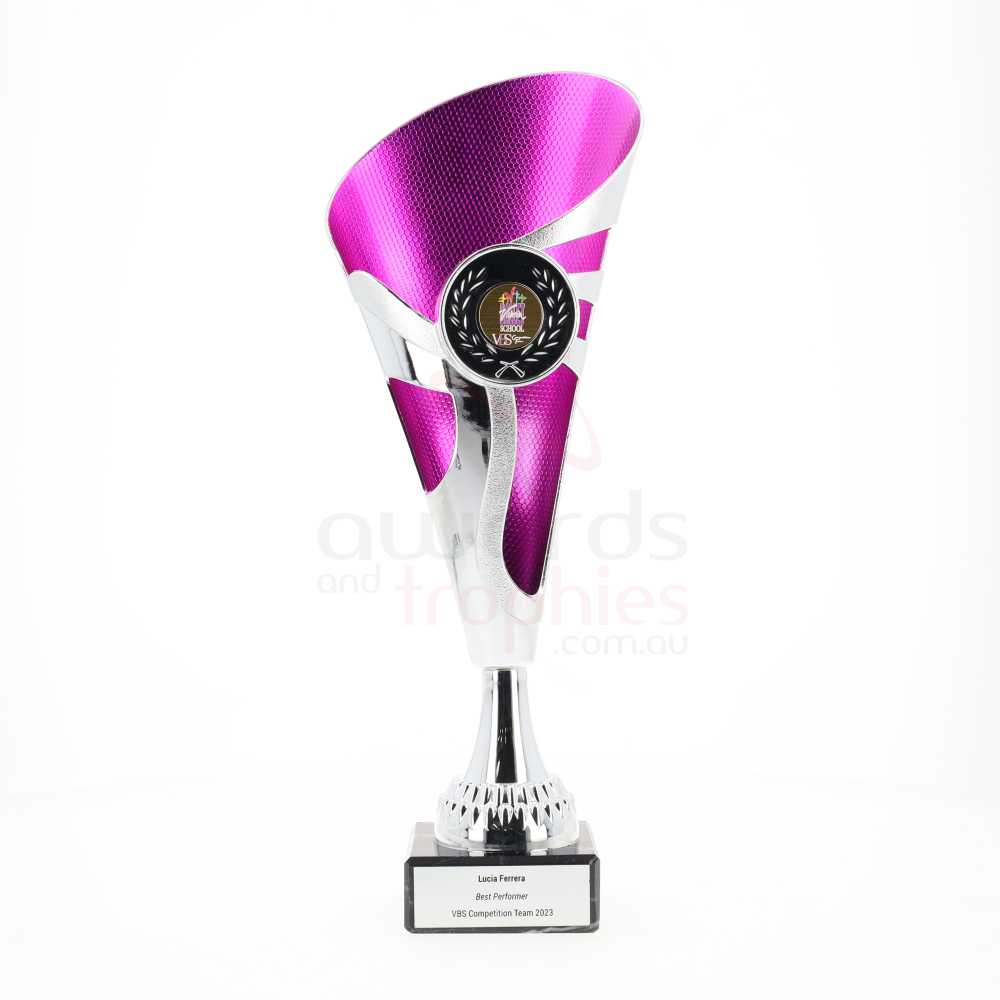 Ibiza Cup Silver/Purple 345mm