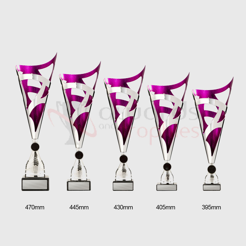Madeira Cup Silver/Pink 440mm