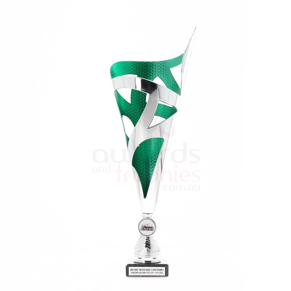 Madeira Cup Silver/Green 390mm
