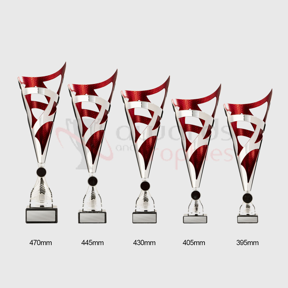 Madeira Cup Silver/Red 430mm