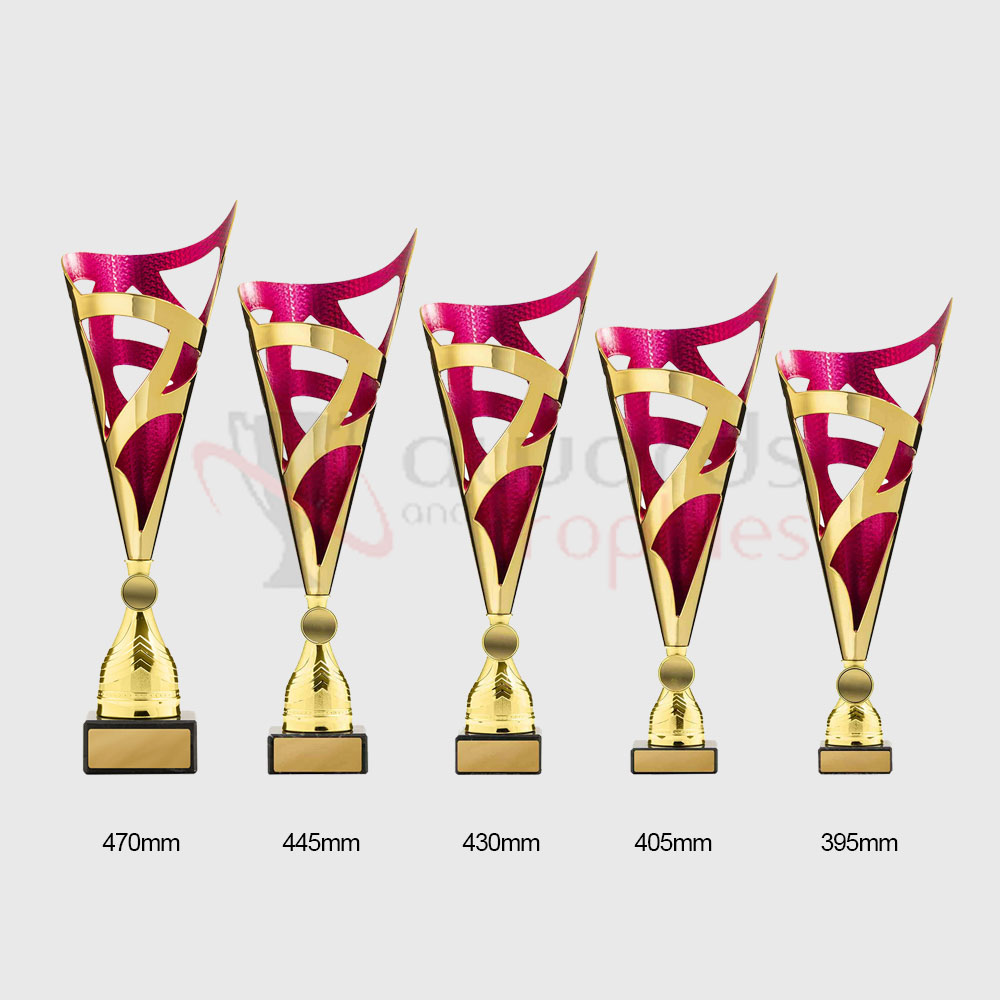 Madeira Cup Gold/Pink 440mm