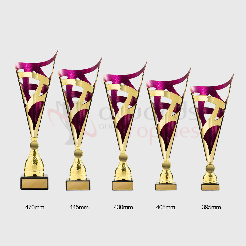 Madeira Cup Gold/Purple 390mm