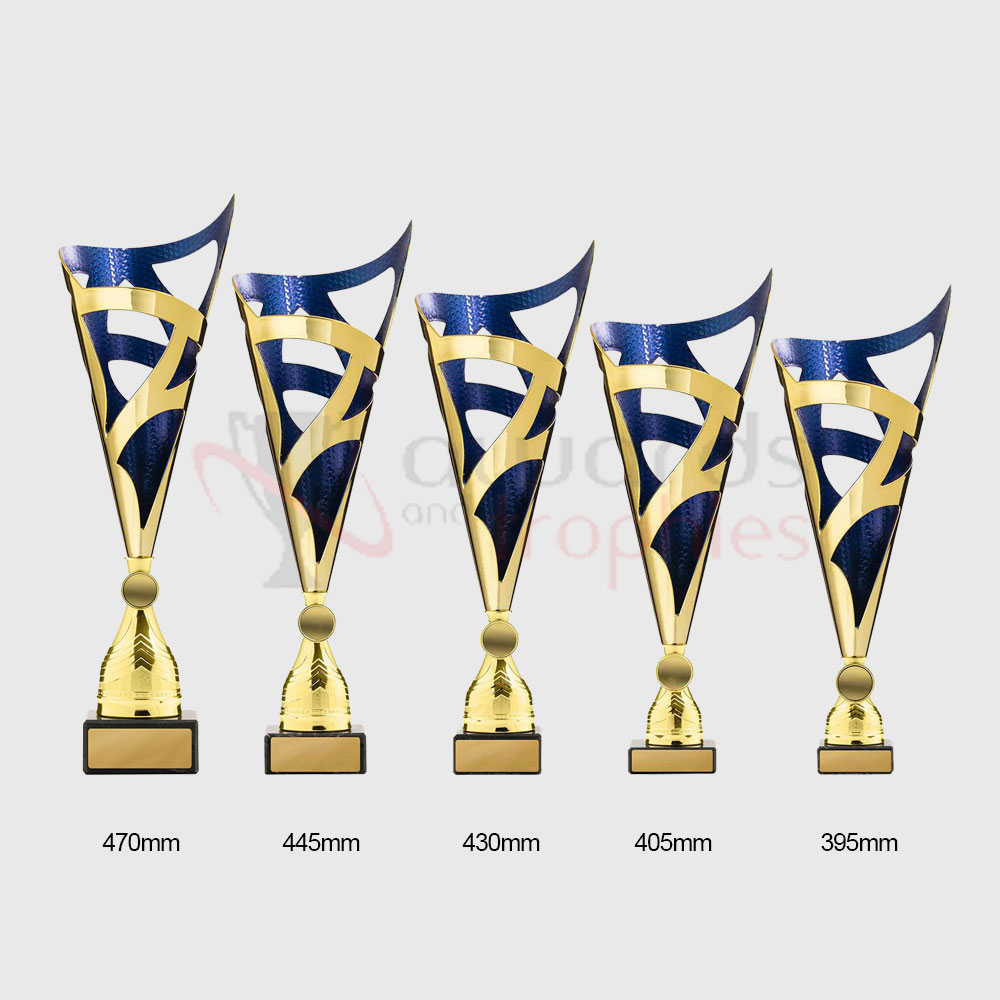 Madeira Cup Gold/Blue 405mm