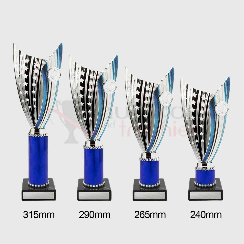 Zanzi Cup Silver/Blue 240mm