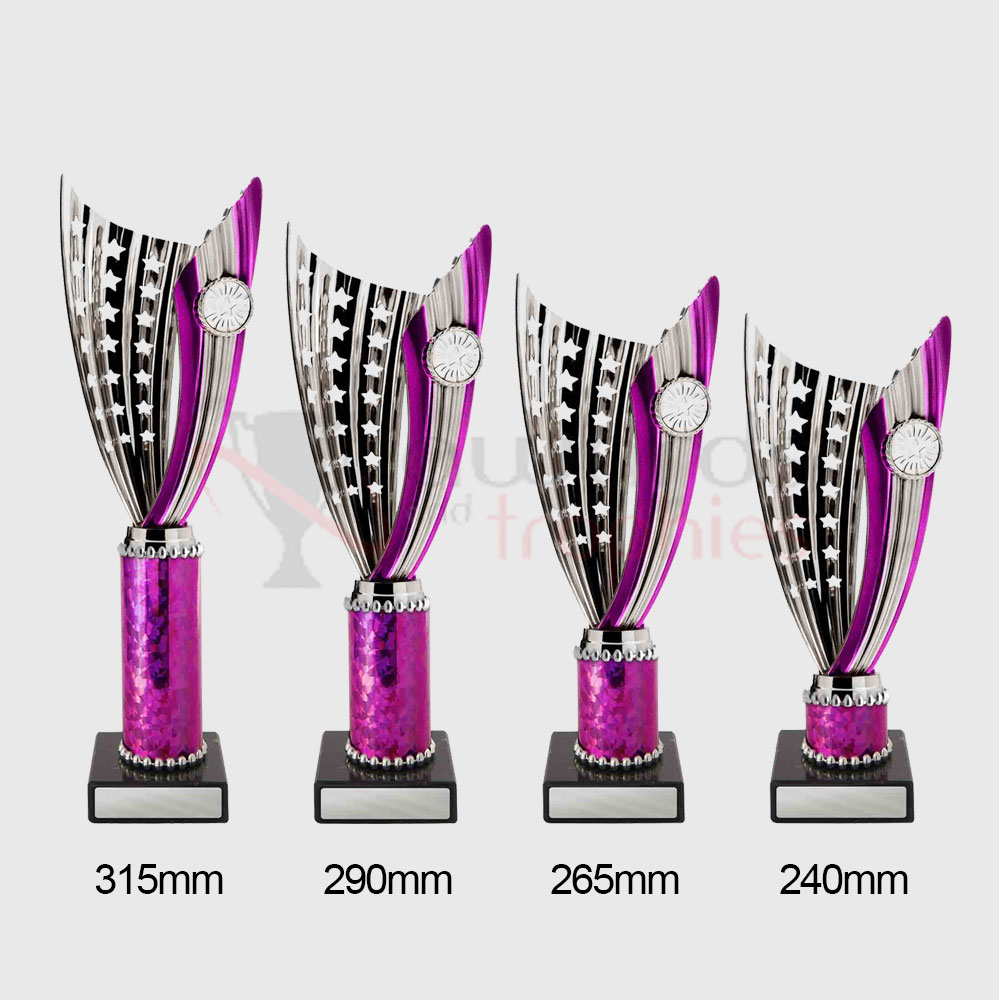 Zanzi Cup Silver/Pink 315mm