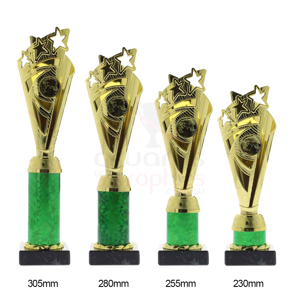 Corella Cup Gold/Green 255mm
