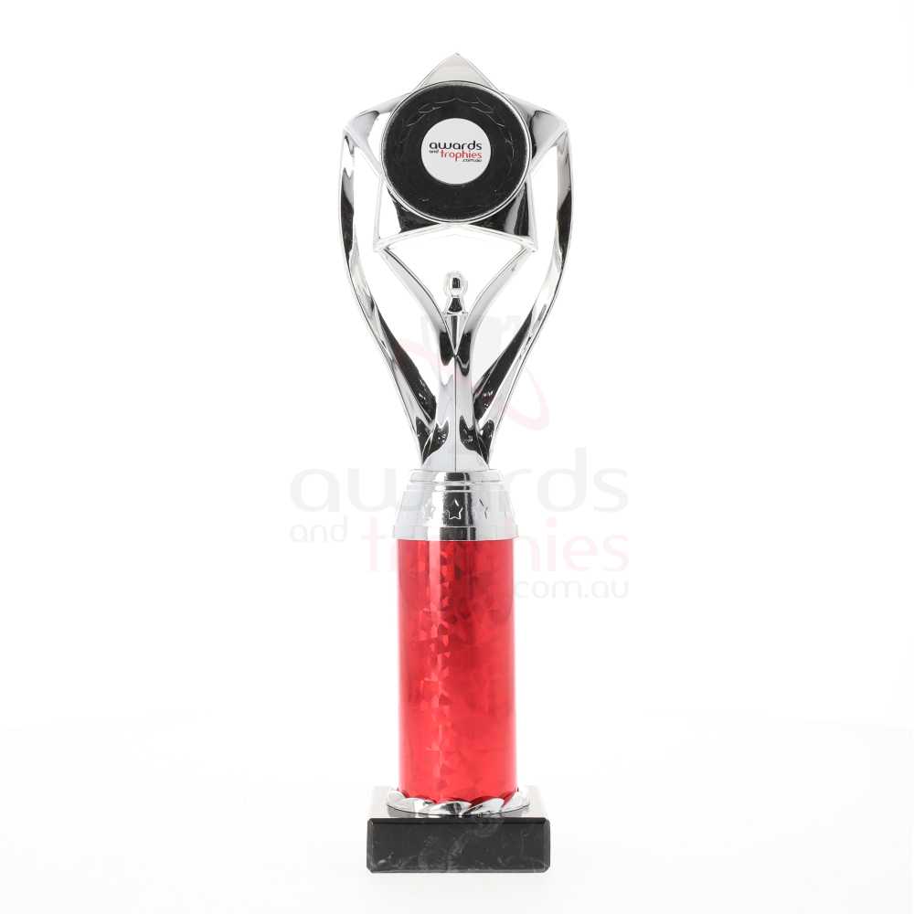 Triumph Holder Silver/Red 300mm