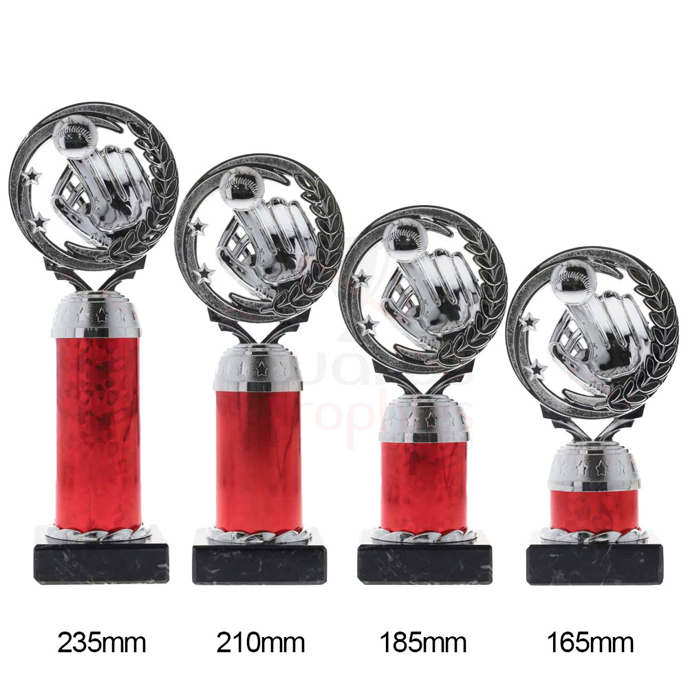Baseball Torch Silver/Red 210mm