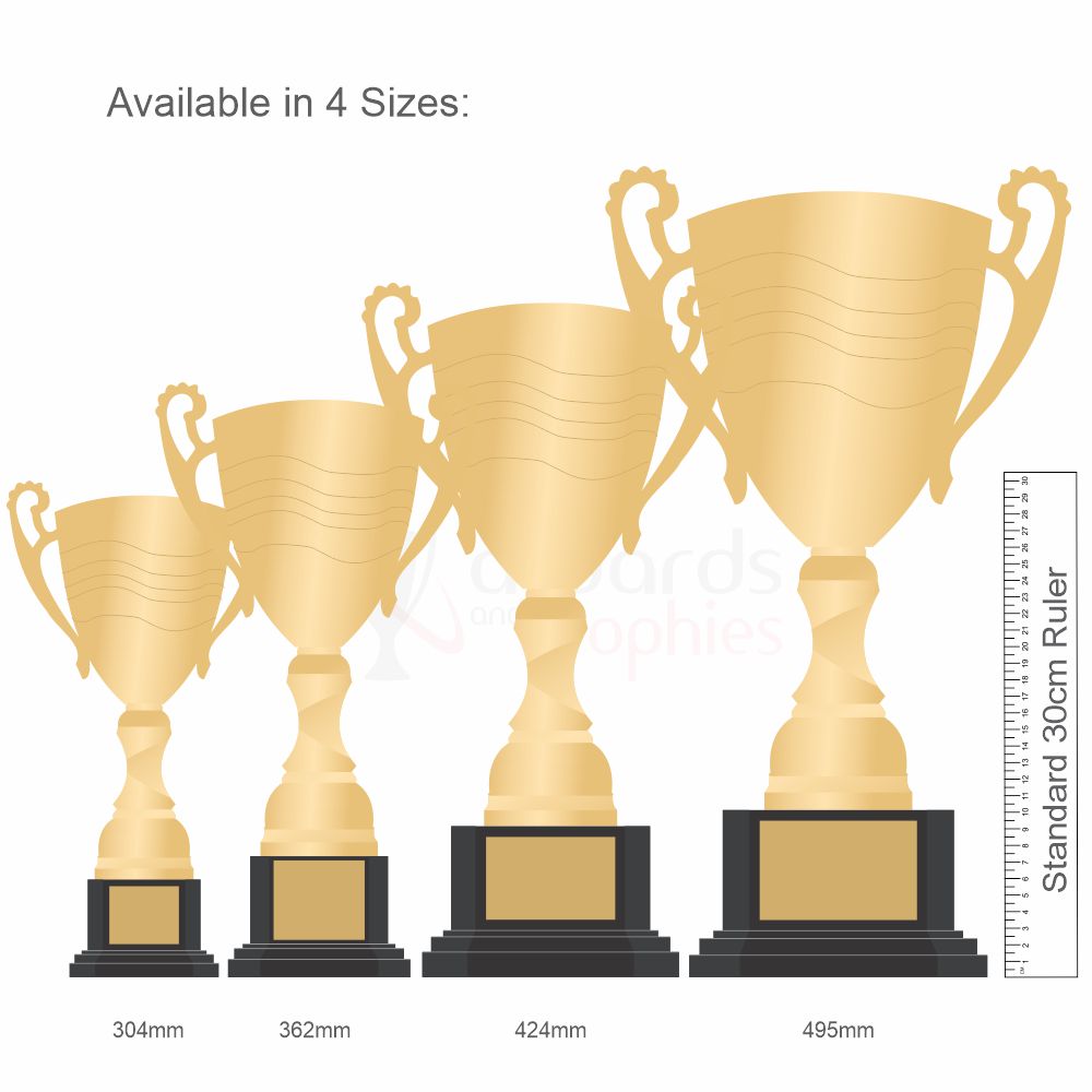Tuscan Cup Gold 304mm