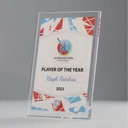 Cricket Team Colours Plaque V1 150mm