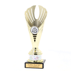 Paloma Cup 205mm - Gold/Silver
