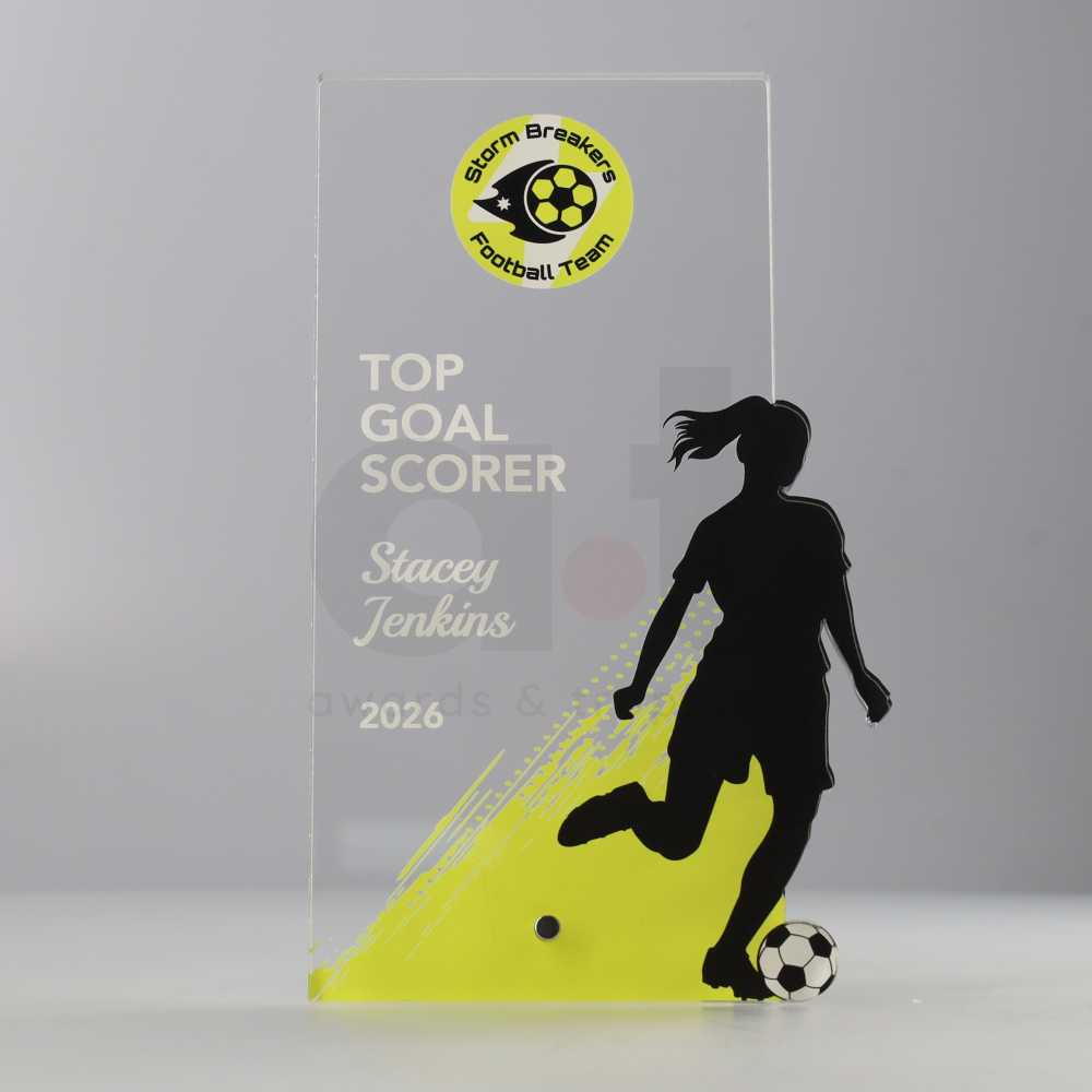 Silhouette Series 155mm - Soccer Female