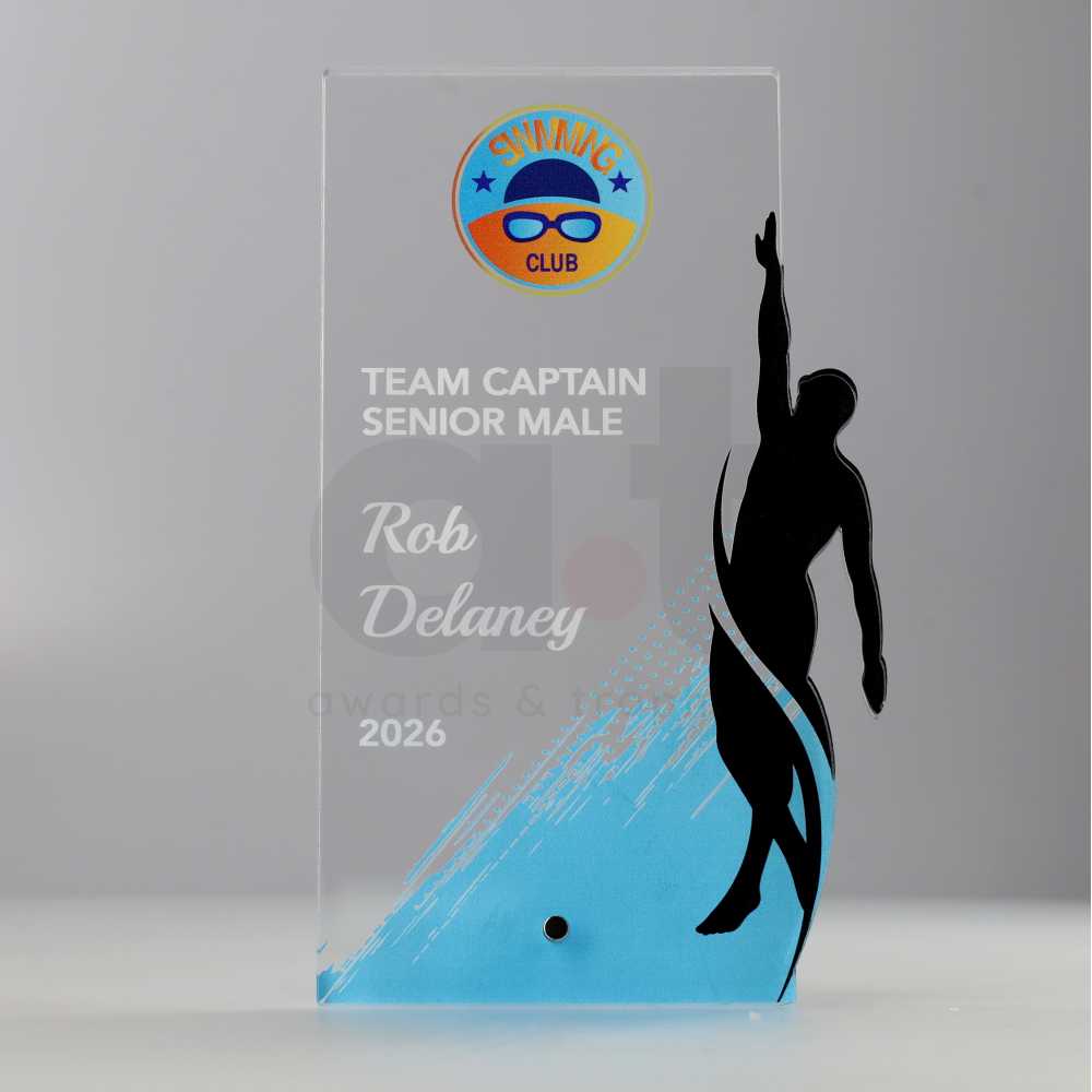 Silhouette Series 155mm - Swimming Male