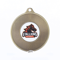 Universal Medal Gold 50mm - Personalised