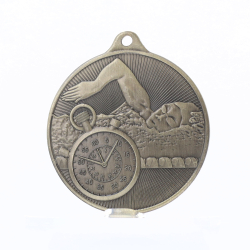 Universal Medal Gold 50mm - Swimming