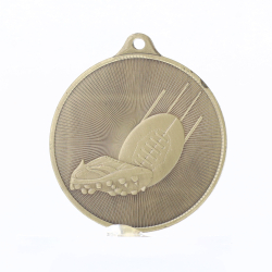 Universal Medal Gold 50mm - Aussie Rules