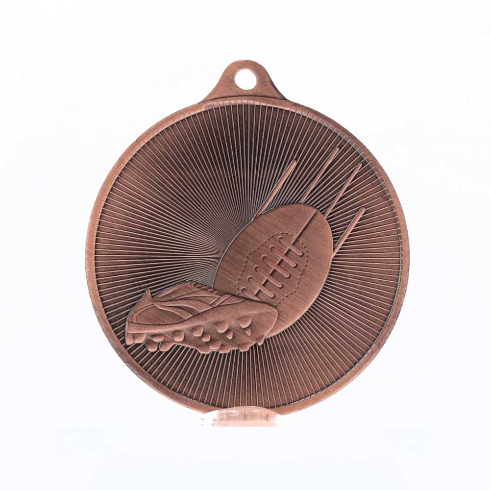 Universal Medal Bronze 50mm - Aussie Rules