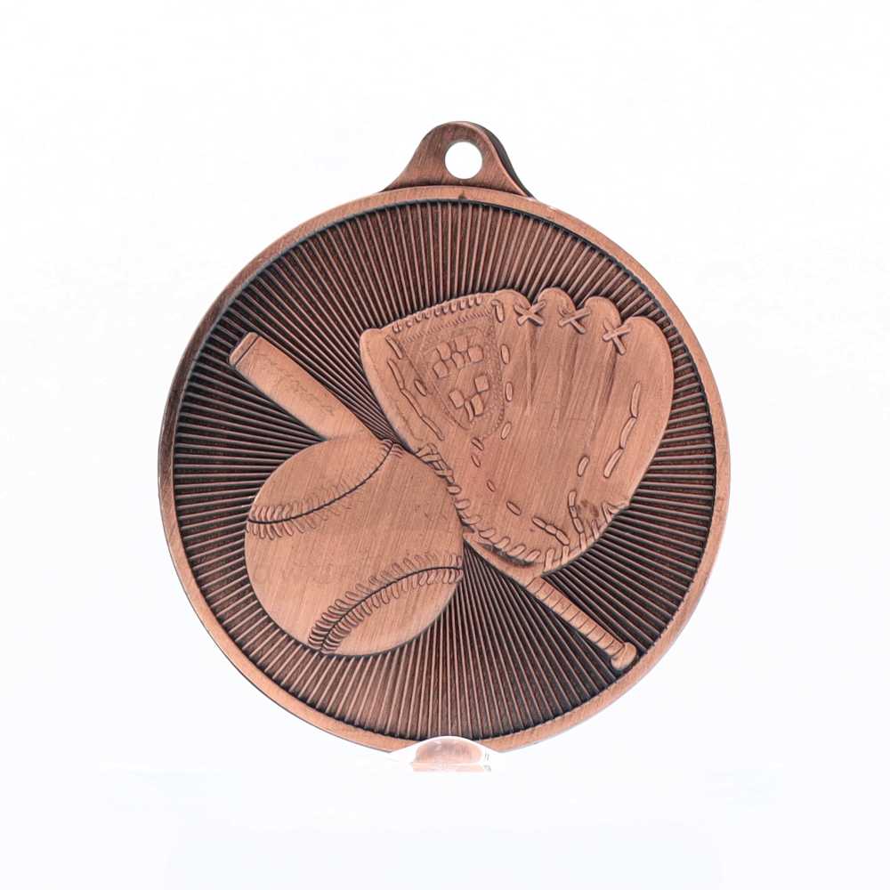 Universal Medal Bronze 50mm - Baseball