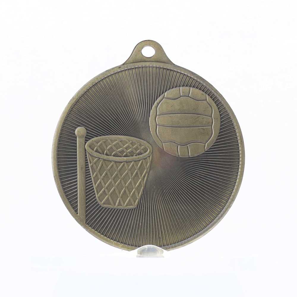 Universal Medal Gold 50mm - Netball