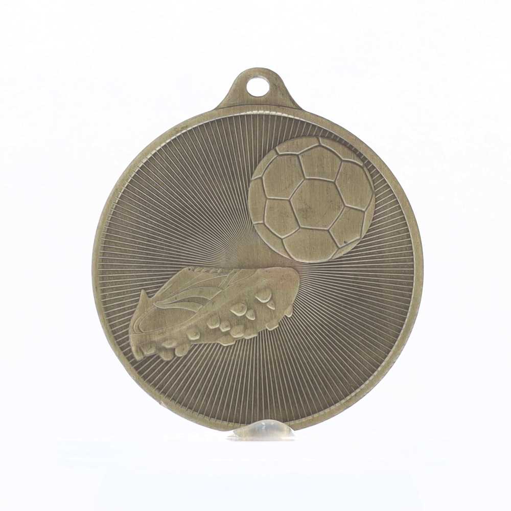 Universal Medal Gold 50mm - Football