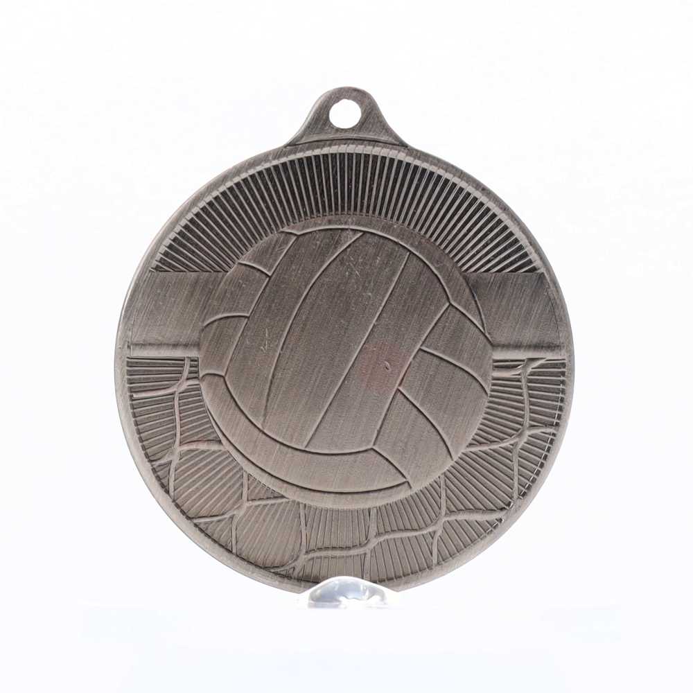 Universal Medal Silver 50mm - Volleyball