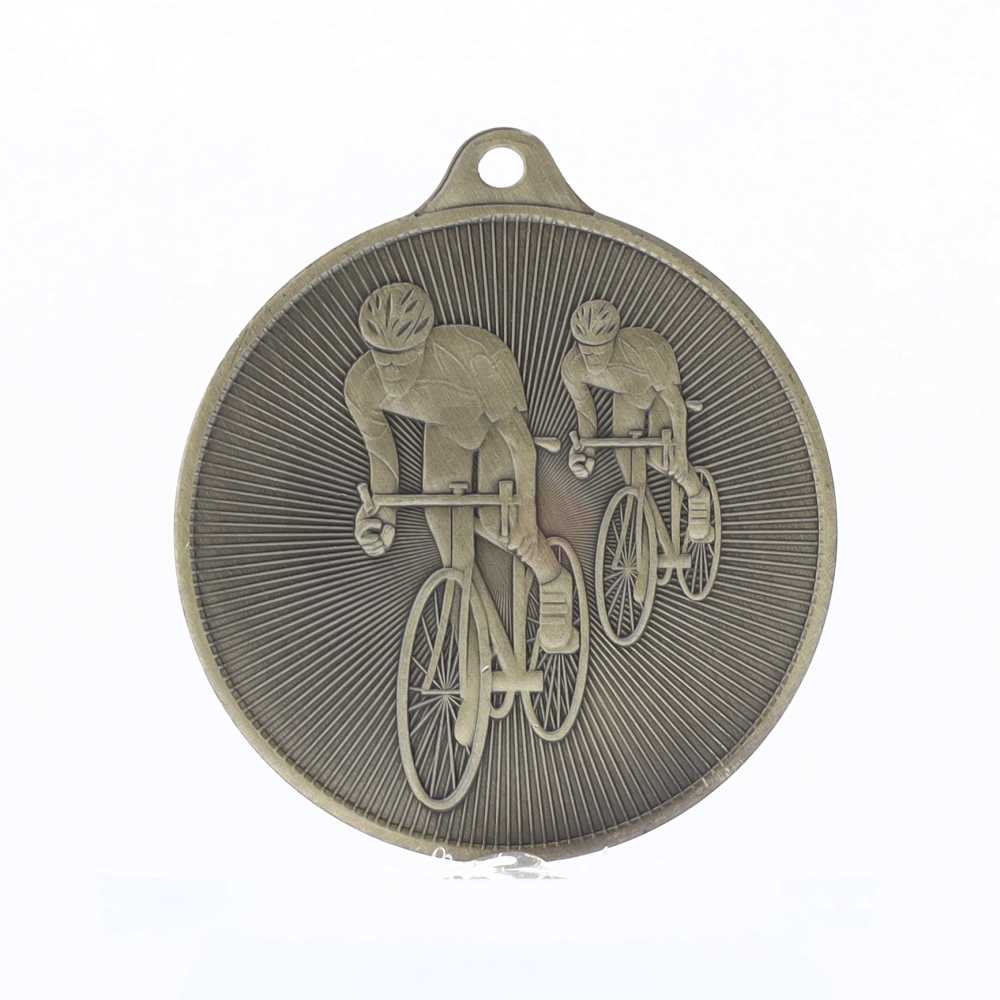 Universal Medal Gold 50mm - Cycling
