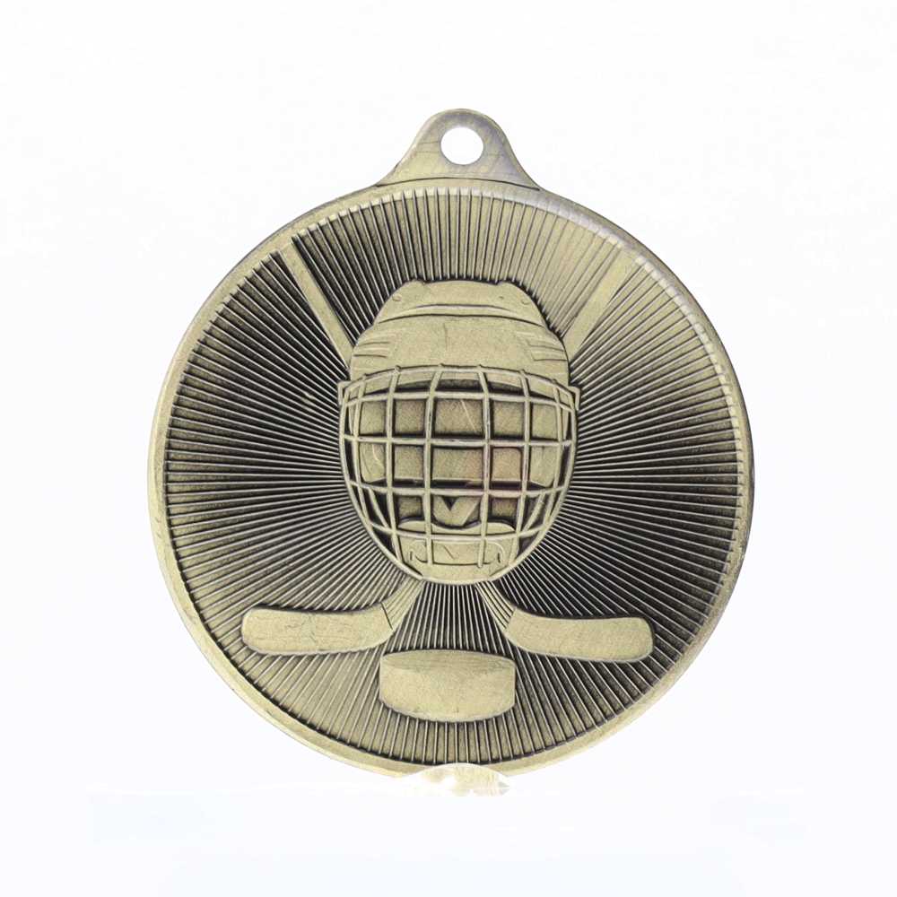 Universal Medal Gold 50mm - Ice Hockey