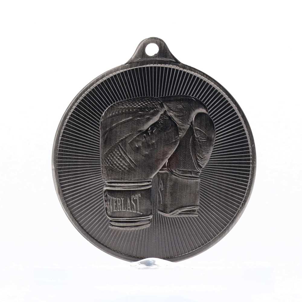 Universal Medal Silver 50mm - Boxing