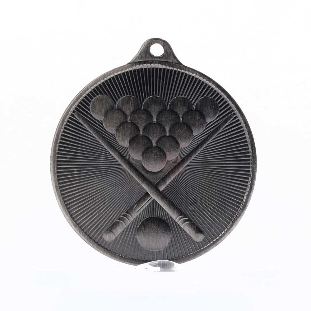 Universal Medal Silver 50mm - Billiards