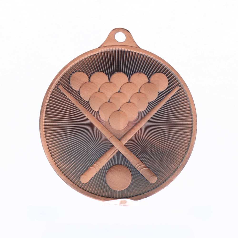 Universal Medal Bronze 50mm - Billiards