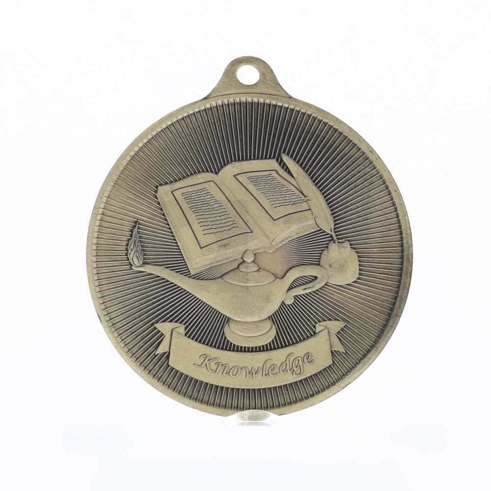 Universal Medal Gold 50mm - Knowledge